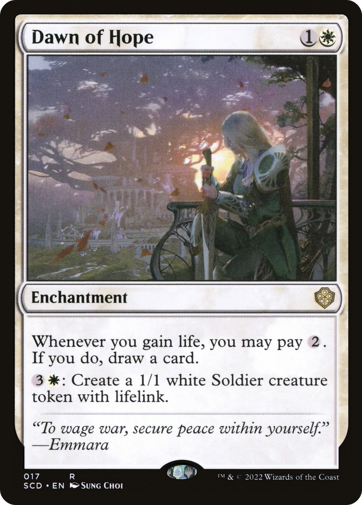 Dawn of Hope (SCD-017)  - Starter Commander Decks