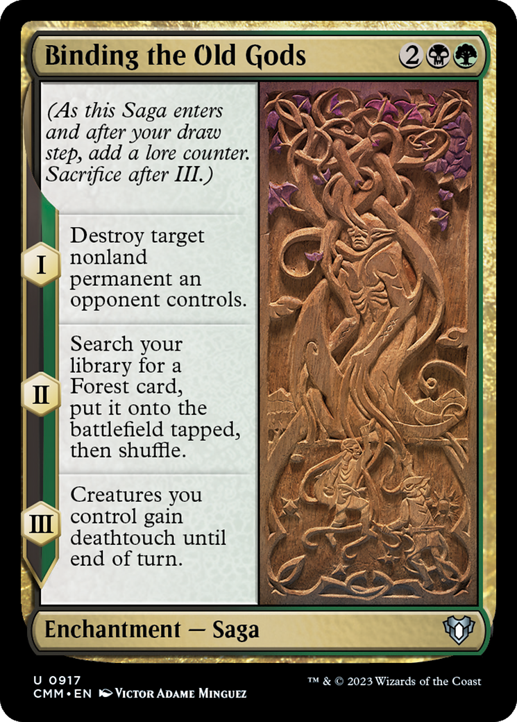 Binding the Old Gods (CMM-917)  - Commander Masters