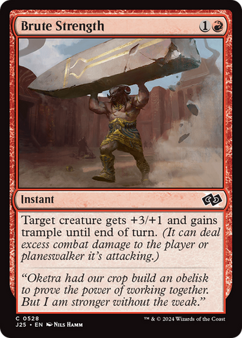 Brute Strength (J25-528)  - Foundations Jumpstart