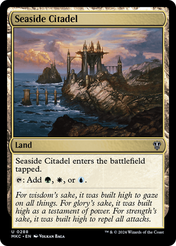 Seaside Citadel (MKC-288)  - Murders at Karlov Manor Commander