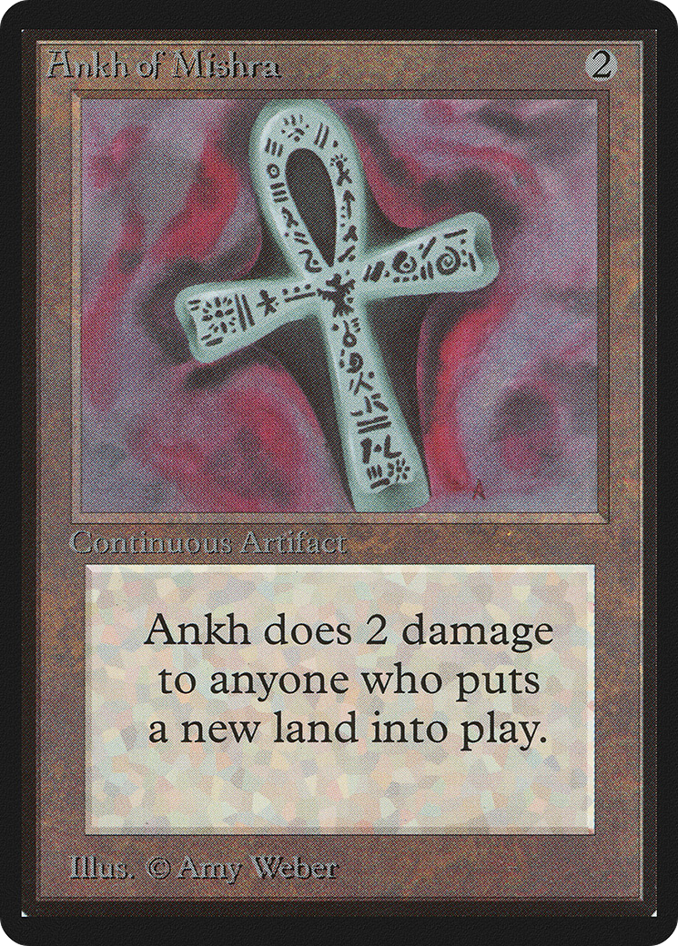 Ankh of Mishra (LEB-)  - Limited Edition Beta
