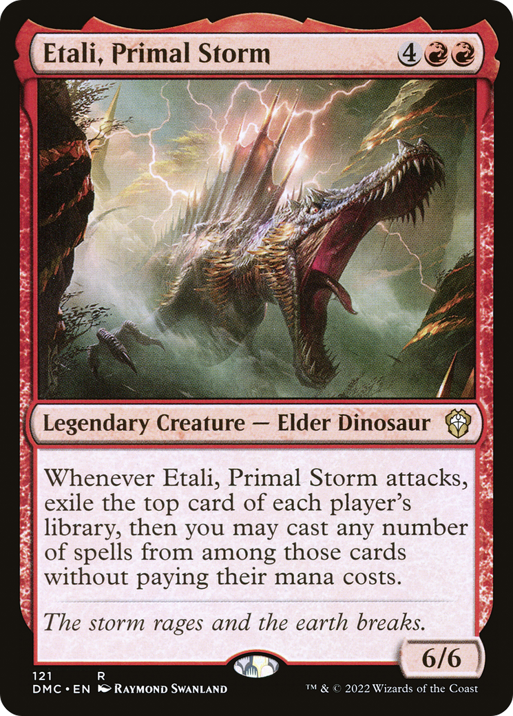 Etali, Primal Storm (DMC-121)  - Dominaria United Commander