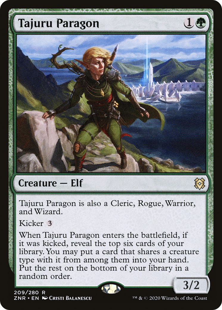 Tajuru Paragon (ZNR-209)  - Zendikar Rising