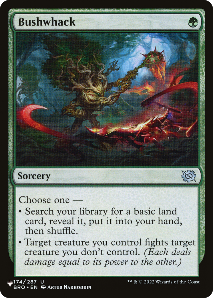 Bushwhack (LIST-BRO-174)  - The List