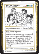 Anax and Cymede & Kynaios and Tiro (MB2PC-)  - Mystery Booster 2