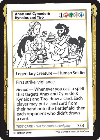 Anax and Cymede & Kynaios and Tiro (MB2PC-)  - Mystery Booster 2