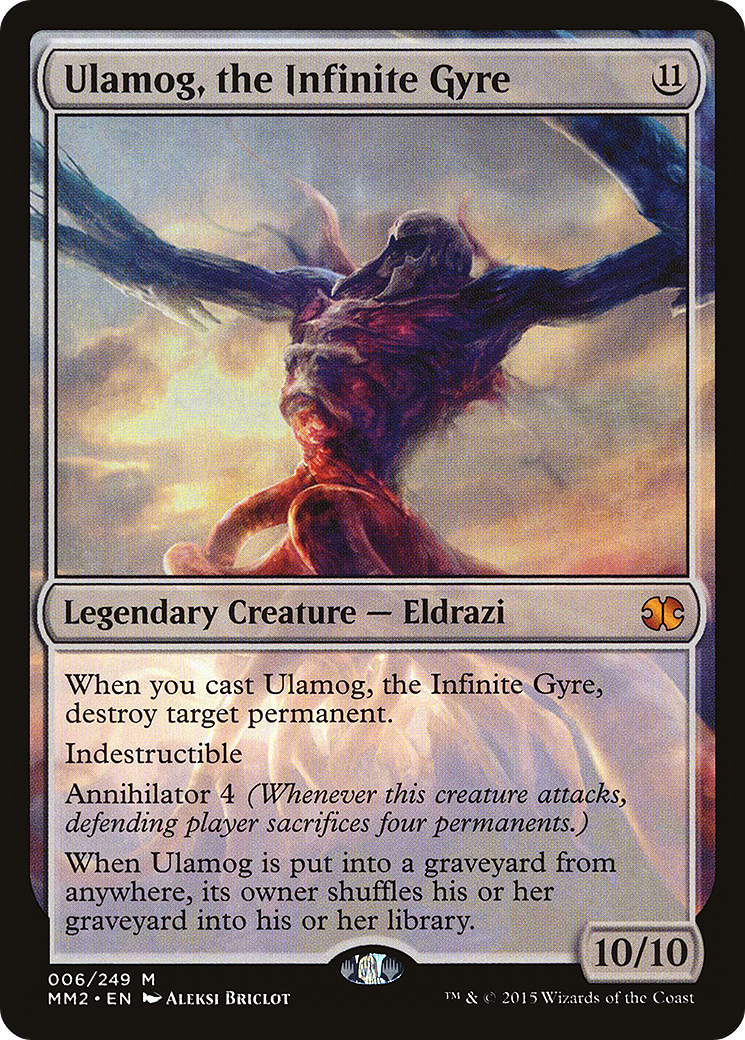 Ulamog, the Infinite Gyre (MM2-006)  - Modern Masters 2015