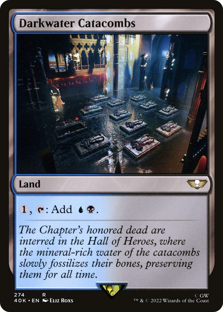Darkwater Catacombs (40K-274)  - Warhammer 40,000 Commander