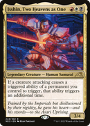 Isshin, Two Heavens as One (NEO-224)  Foil - Kamigawa: Neon Dynasty