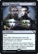 Illicit Masquerade (PRE-088)  Foil - Murders at Karlov Manor Promos