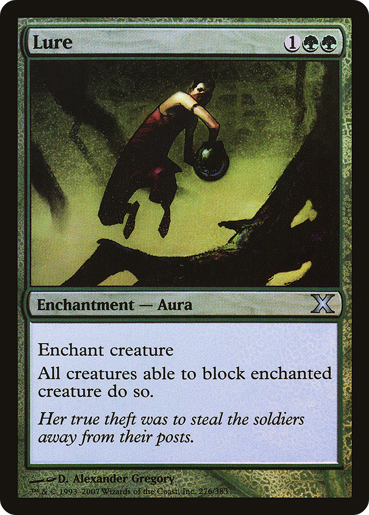 Lure (10E-276★)  Foil - Tenth Edition
