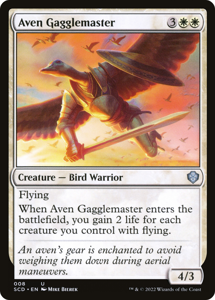 Aven Gagglemaster (SCD-008)  - Starter Commander Decks