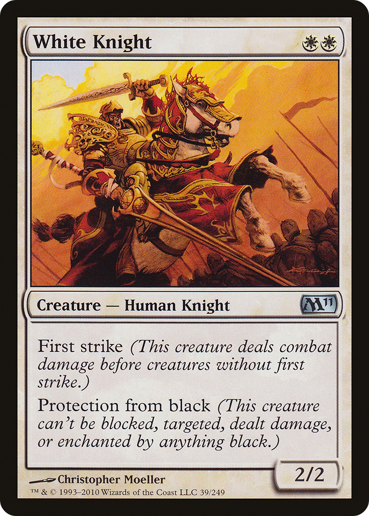 White Knight (M11-039)  - Magic 2011