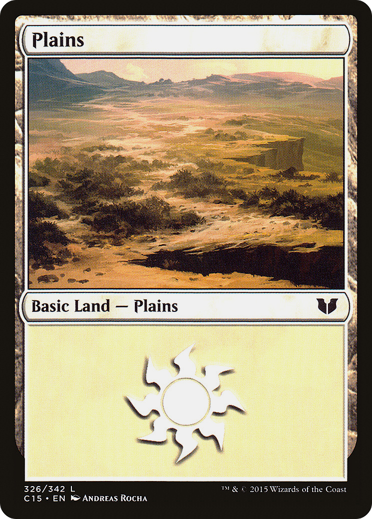 Plains (326) (C15-326)  - Commander 2015