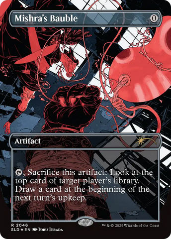 Mishra's Bauble (2046) (Raised Foil) (SLD-2046)  Foil - Secret Lair Drop (Borderless)