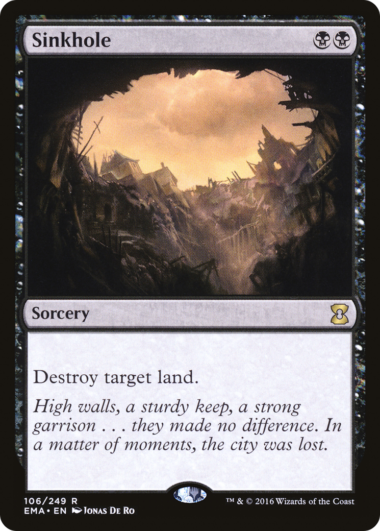 Sinkhole (EMA-106)  - Eternal Masters