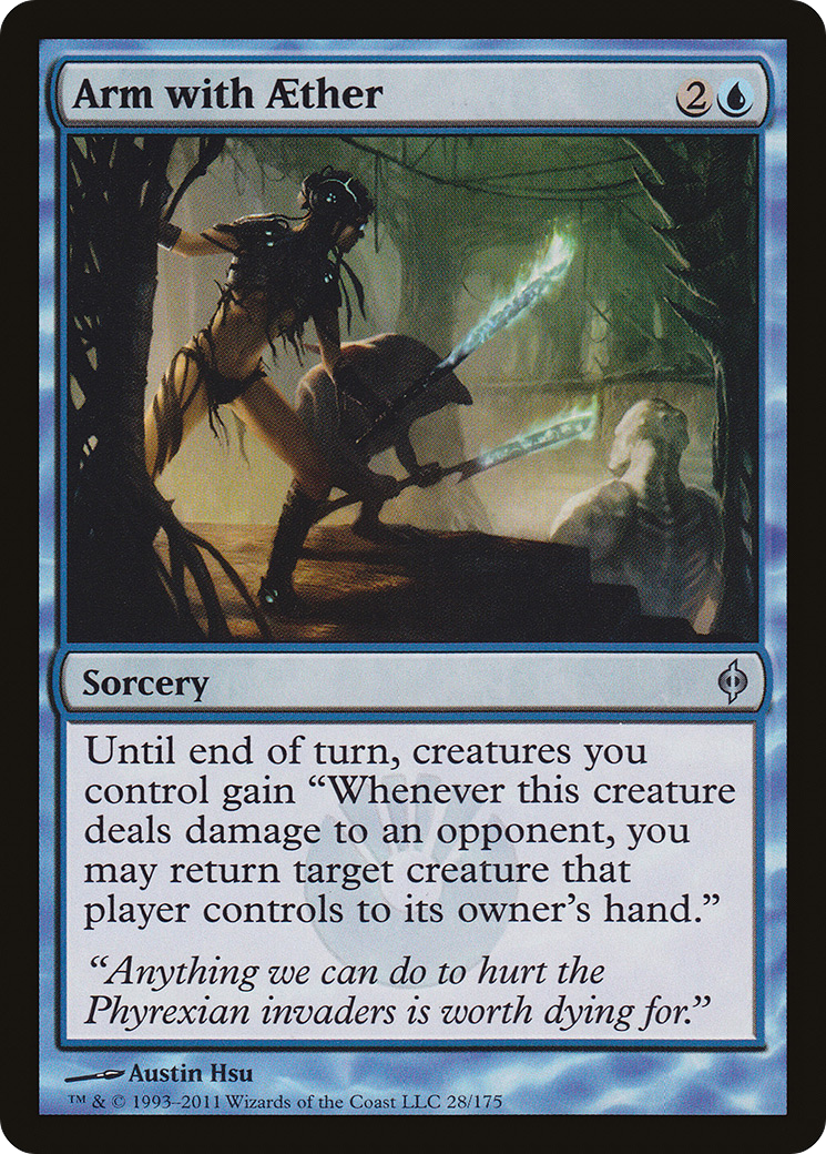 Arm with Aether (NPH-028)  - New Phyrexia