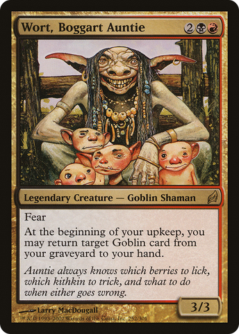 Wort, Boggart Auntie (LRW-252)  Foil - Lorwyn