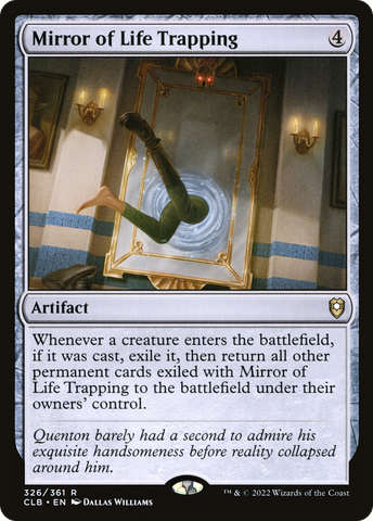 Mirror of Life Trapping (CLB-326)  - Commander Legends: Battle for Baldur's Gate