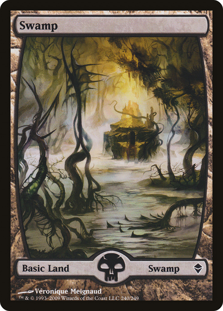 Swamp (240) - Full Art (ZEN-240)  - Zendikar