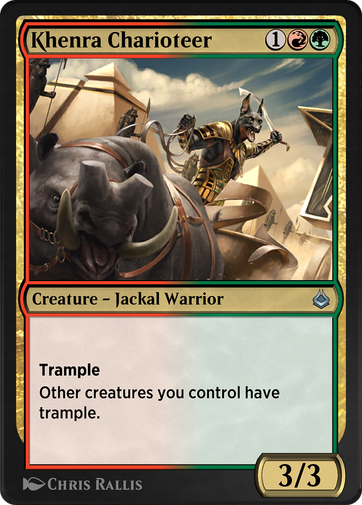 Khenra Charioteer (AKR-241)  - Amonkhet Remastered