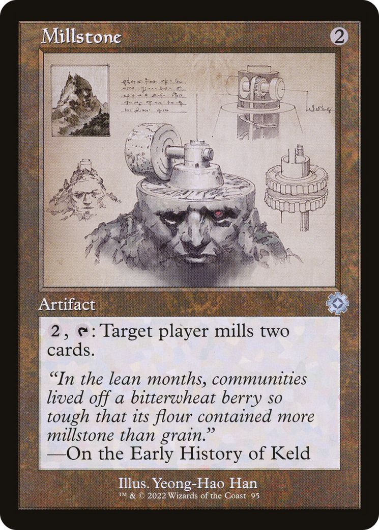 Millstone (Schematic) (BRR-095)  - The Brothers' War Retro Artifacts
