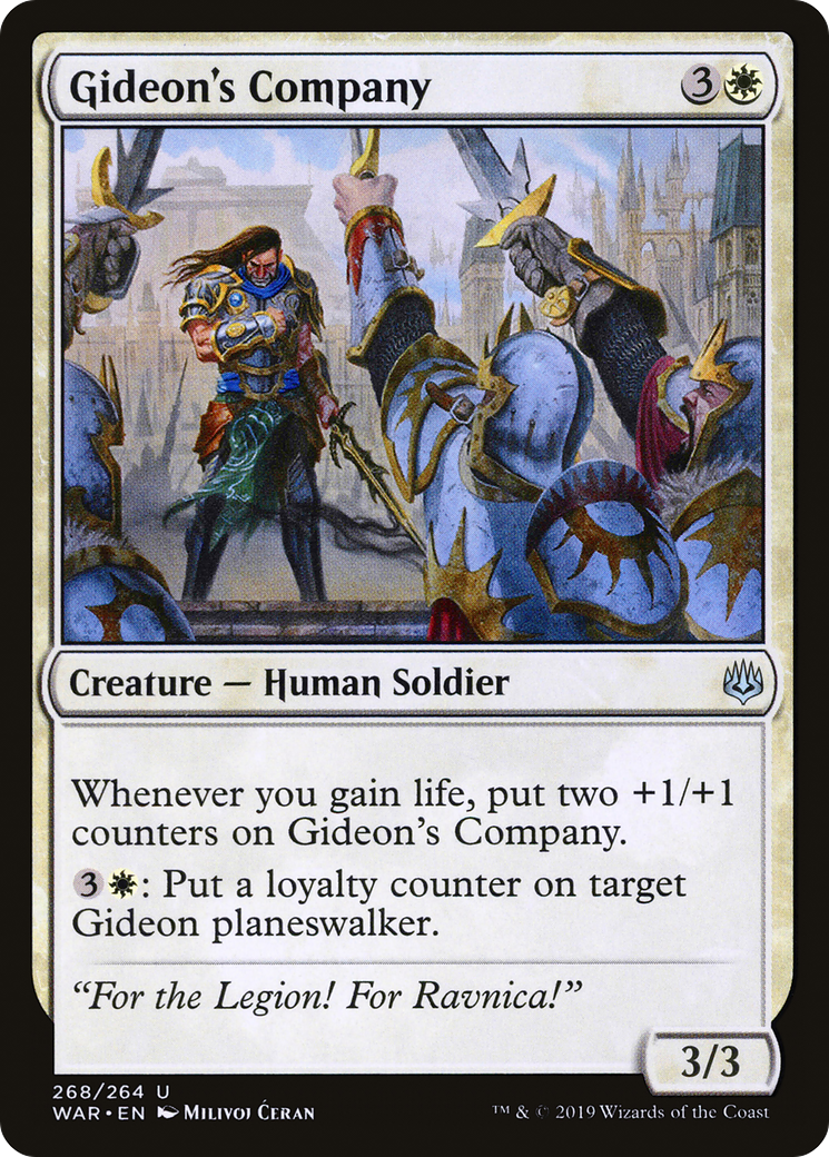 Gideon's Company (WAR-268)  - War of the Spark