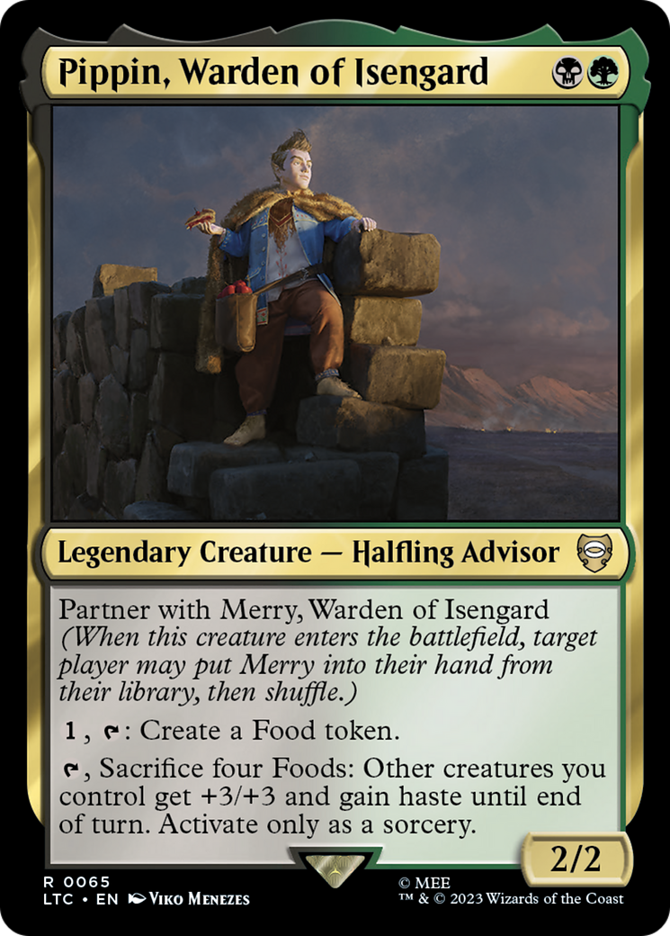 Pippin, Warden of Isengard (LTC-065)  - Tales of Middle-earth Commander