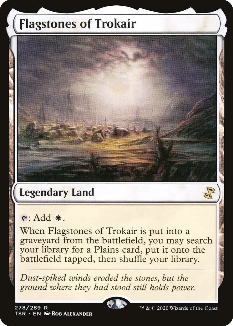 Flagstones of Trokair (TSR-278)  Foil - Time Spiral Remastered