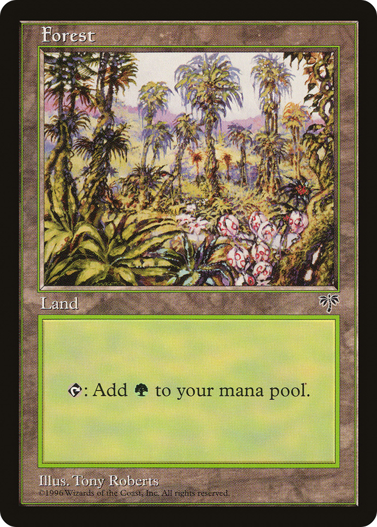 Forest (Pink Flowers Right) (MIR-)  - Mirage
