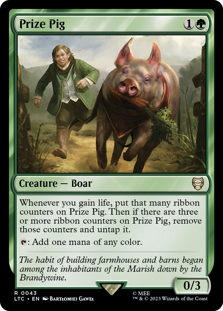 Prize Pig (LTC-043)  - Tales of Middle-earth Commander