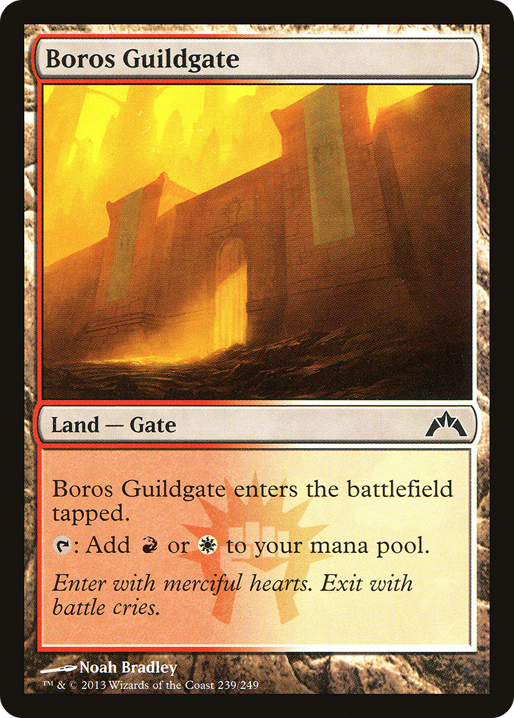 Boros Guildgate (GTC-239)  Foil - Gatecrash