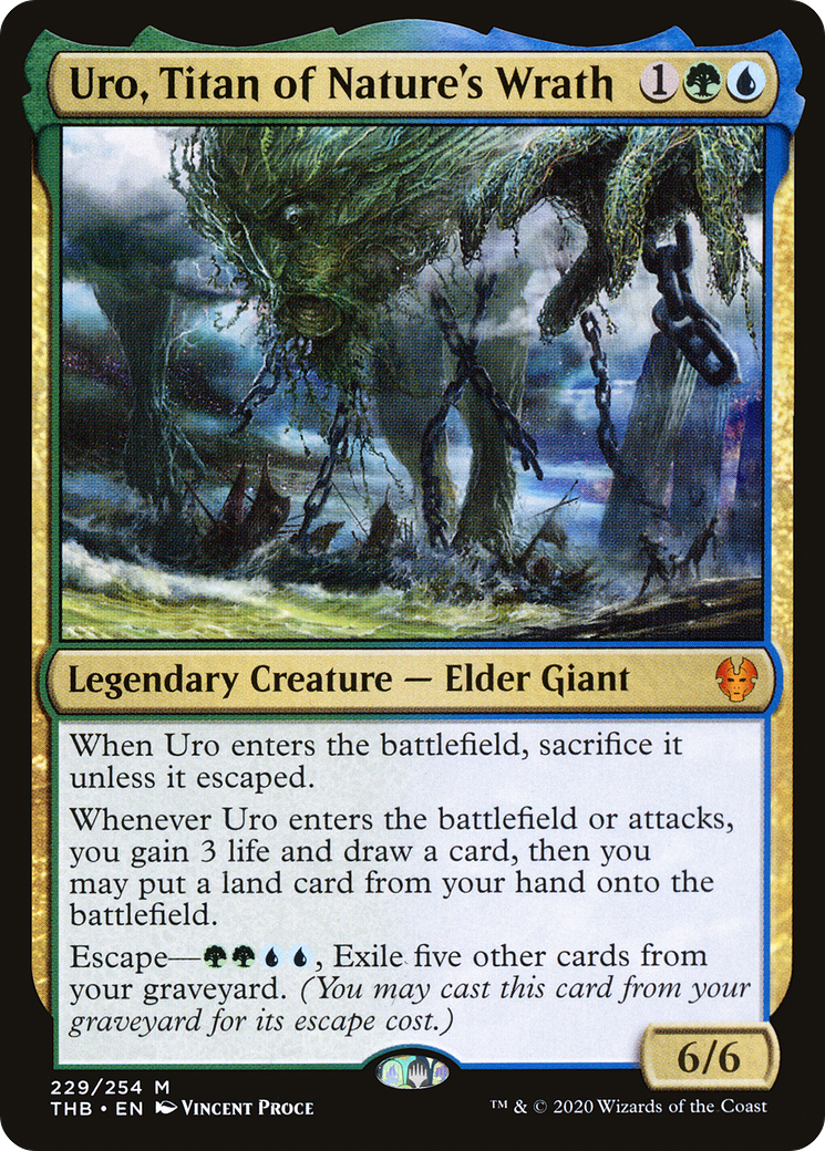 Uro, Titan of Nature's Wrath (THB-229)  - Theros Beyond Death