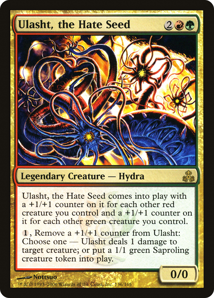 Ulasht, the Hate Seed (GPT-136)  - Guildpact