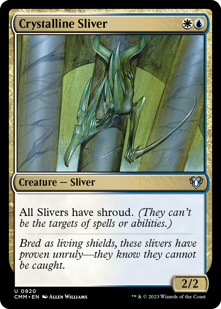 Crystalline Sliver (CMM-920)  - Commander Masters