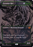 Tyrranax Rex (Oil Slick Raised Foil) (ONE-355)  Foil - Phyrexia: All Will Be One (Borderless)