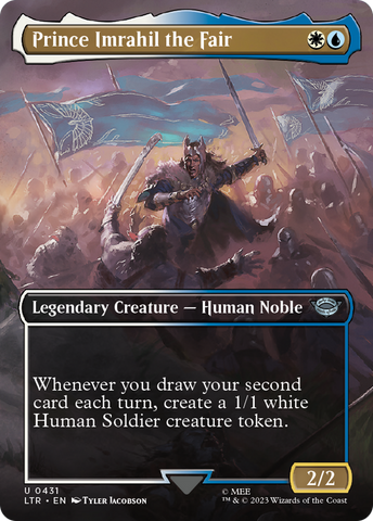 Prince Imrahil the Fair (Borderless) (LTR-431)  Foil - The Lord of the Rings: Tales of Middle-earth
