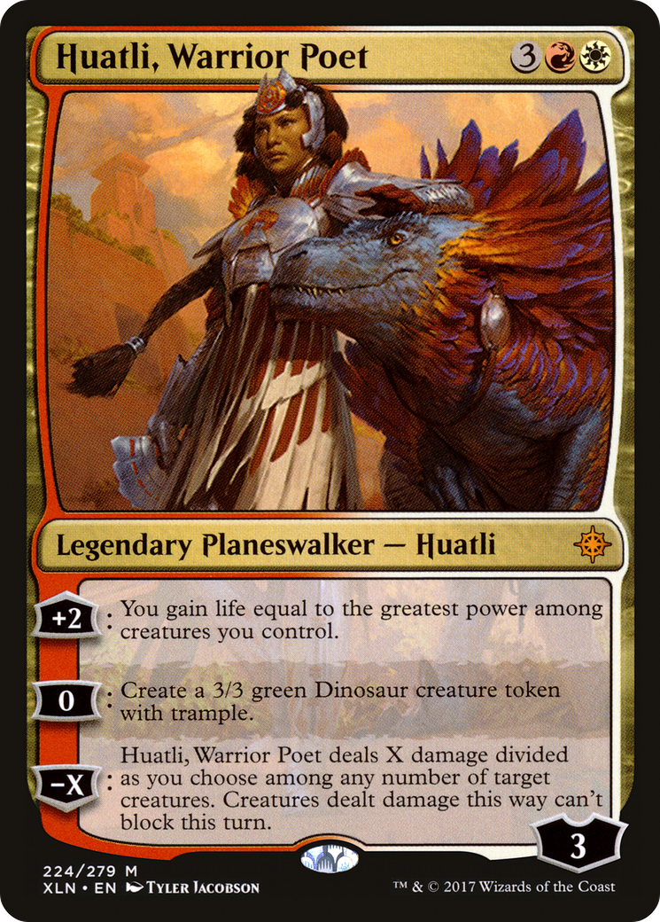 Huatli, Warrior Poet (XLN-224)  - Ixalan