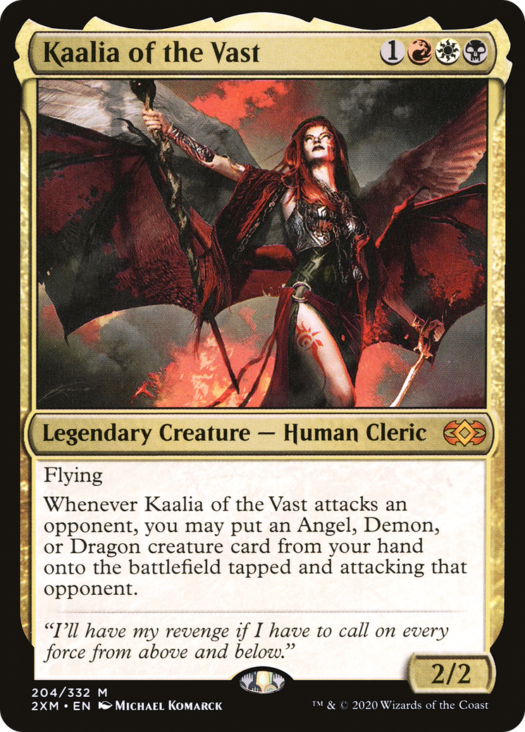 Kaalia of the Vast (2XM-204)  Foil - Double Masters
