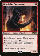 Dismissive Pyromancer (M19-136)  - Core Set 2019