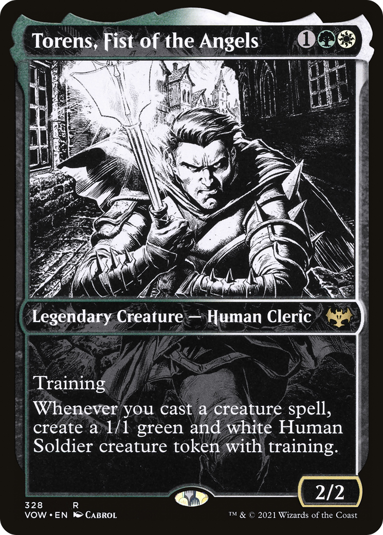 Torens, Fist of the Angels (Showcase) (VOW-328)  - Innistrad: Crimson Vow: (Showcase)