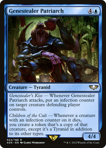 Genestealer Patriarch (40K-022)  - Warhammer 40,000 Commander