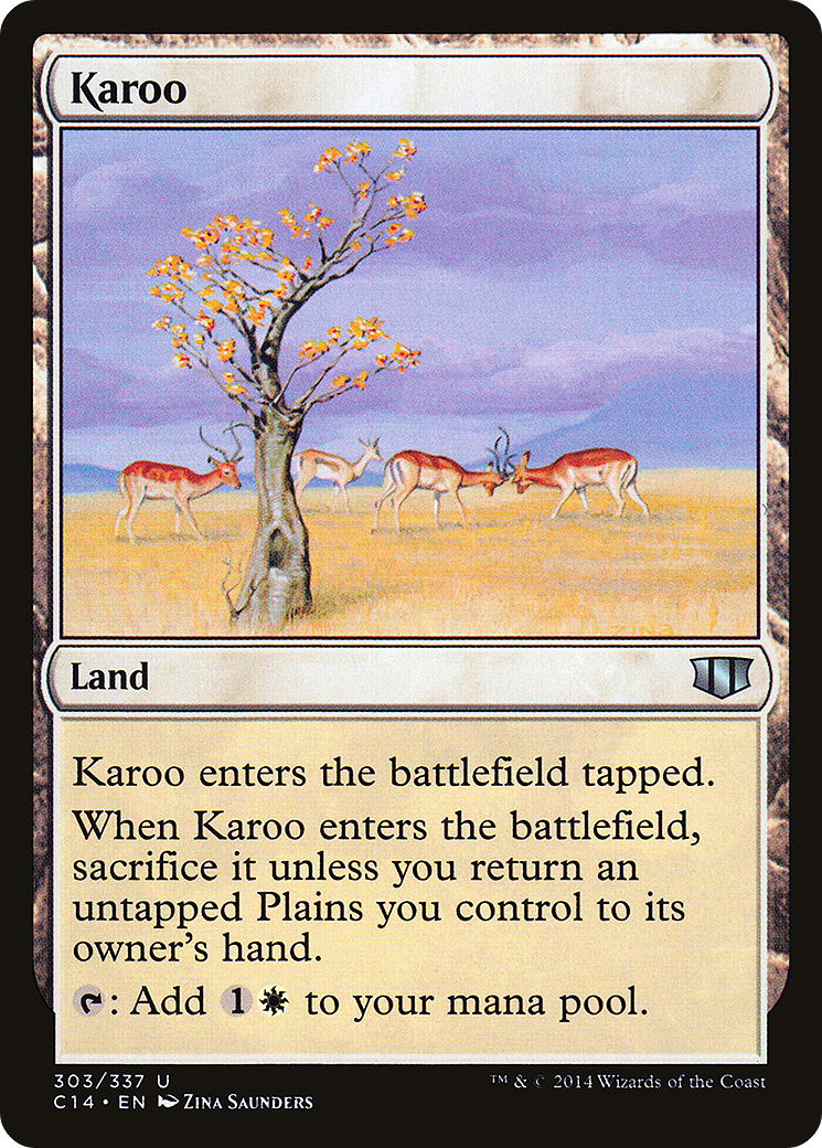 Karoo (C14-303)  - Commander 2014