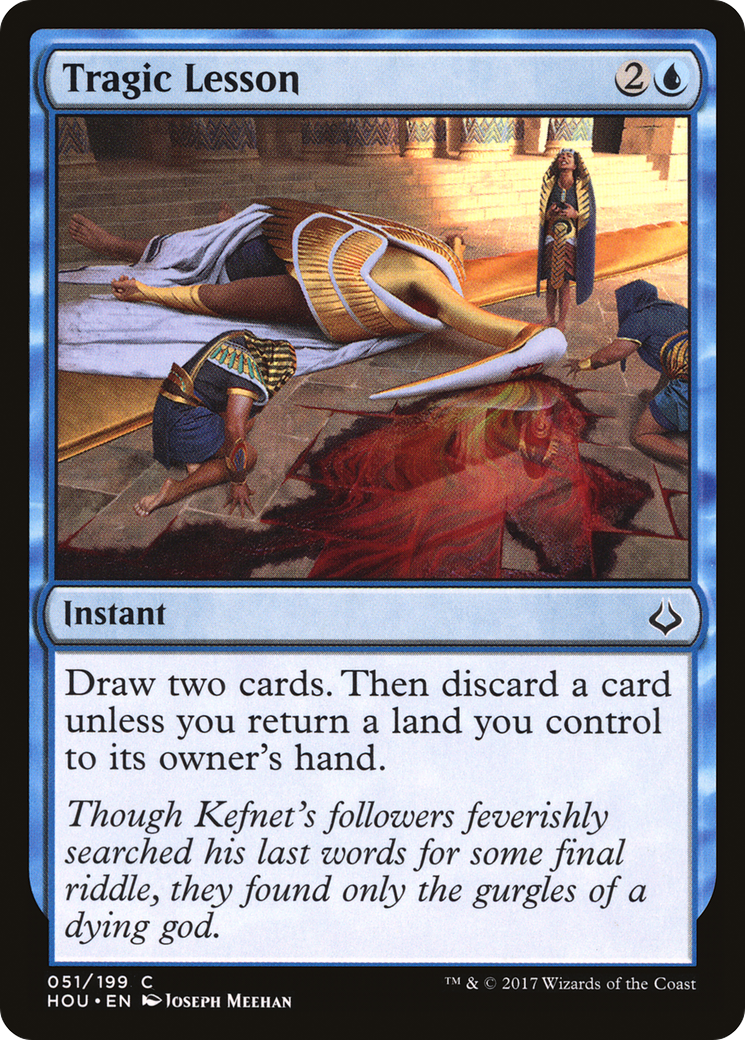 Tragic Lesson (HOU-051)  - Hour of Devastation