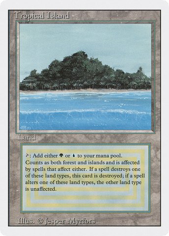 Tropical Island (3ED-)  - Revised Edition