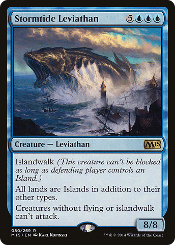 Stormtide Leviathan (M15-080)  Foil - Magic 2015