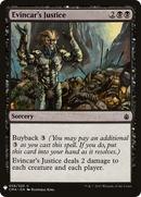 Evincar's Justice (LIST-058)  - The List