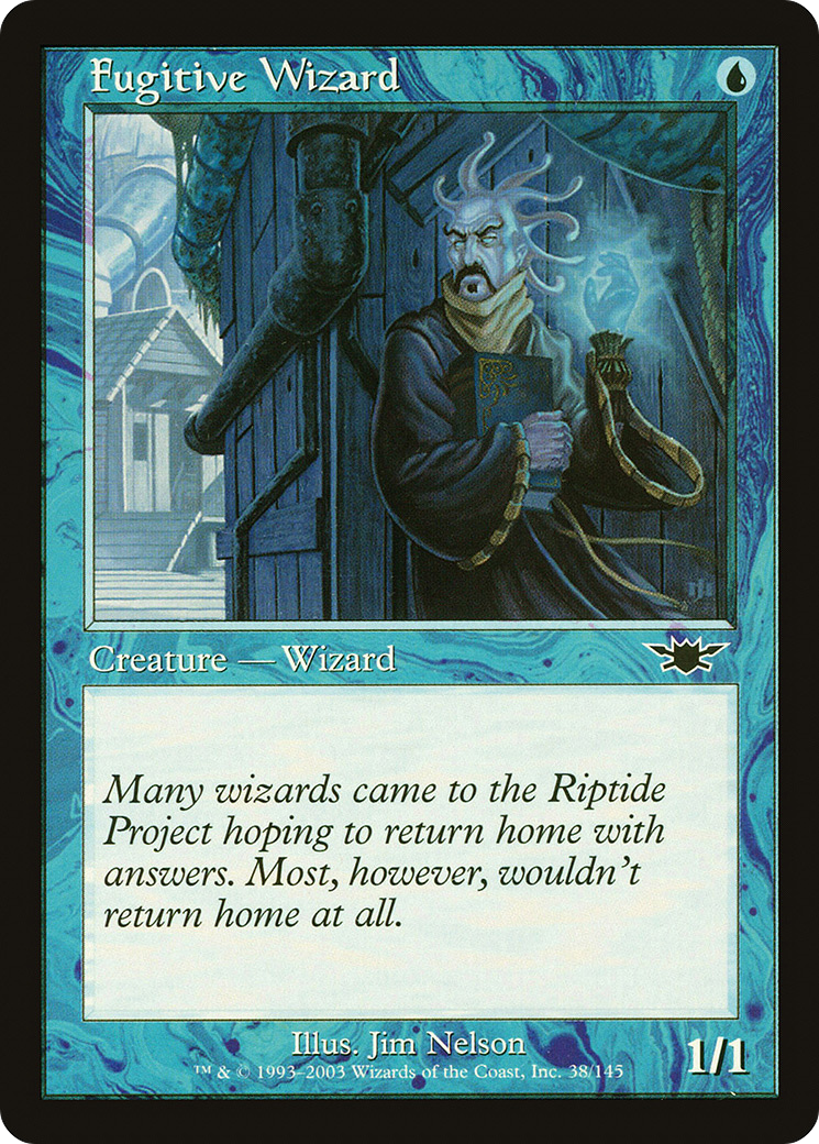 Fugitive Wizard (LGN-038)  Foil - Legions