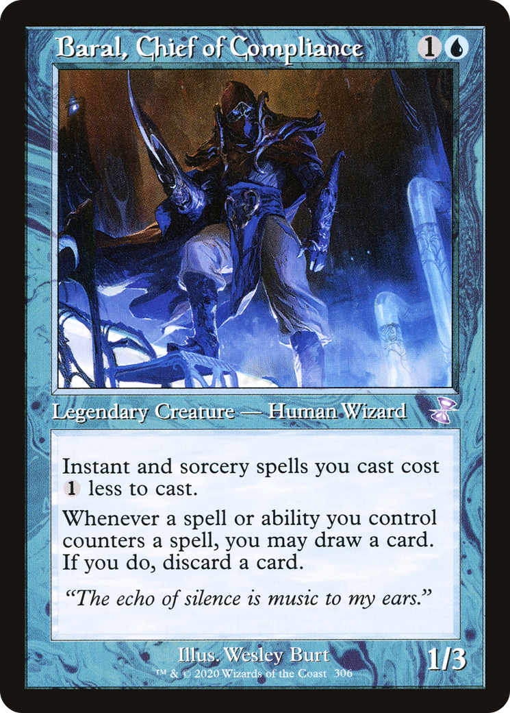 Baral, Chief of Compliance (TSR-306)  Foil - Time Spiral Remastered