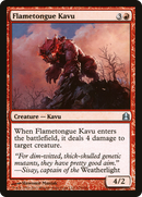 Flametongue Kavu (CMD-123)  - Commander 2011